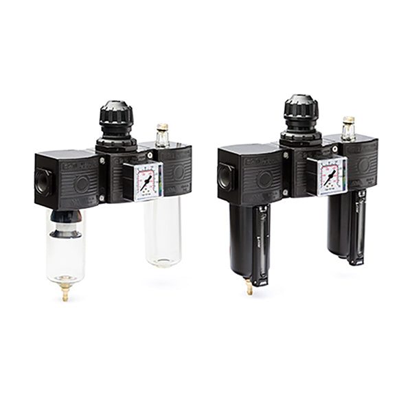 E/23 MEDIUM - Gruppo filtro - Regolatore - Lubrificatore modulare CON SCARICO AUTOMATICO DI CONDENSA - TECNOPOLIMERO o METALLO - Ani E/23 MEDIUM - Gruppo filtro - Regolatore - Lubrificatore modulare CON SCARICO AUTOMATICO DI CONDENSA - TECNOPOLIMERO o METALLO - Ani